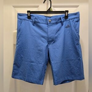Adidas NWT Blue GOLF Shorts with Mid-Length Cut Size 92 / 34